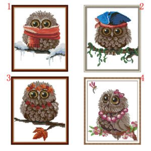 DA218 Pre-Printed Cross-Stitch Kit