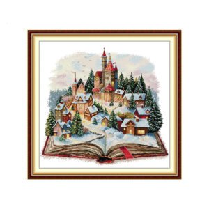 FA605 Pre-Printed Cross-Stitch Kit