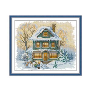 FA616 Pre-Printed Cross-Stitch Kit