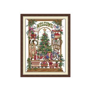 J832 Pre-Printed Cross-Stitch Kit