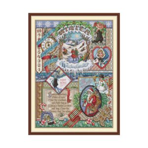 J946 Pre-Printed Cross-Stitch Kit