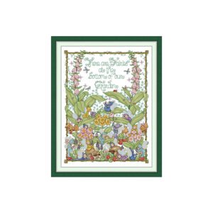 KB279 Pre-Printed Cross-Stitch Kit