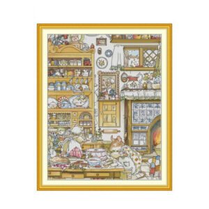 KB282 Pre-Printed Cross-Stitch Kit