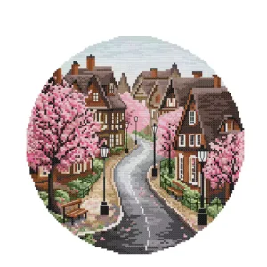 DK308 Pre-Printed Cross-Stitch Kit