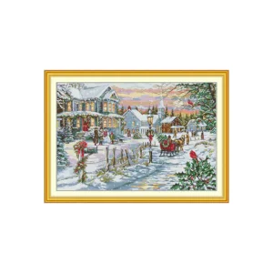 FA571 Pre-Printed Cross-Stitch Kit