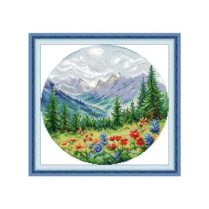 FA607 Pre-Printed Cross-Stitch Kit