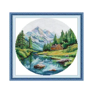 FA608 Pre-Printed Cross-Stitch Kit