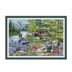 FA624 Pre-Printed Cross-Stitch Kit