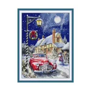 FA637 Pre-Printed Cross-Stitch Kit