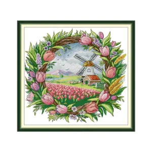 HA263 Pre-Printed Cross-Stitch Kit
