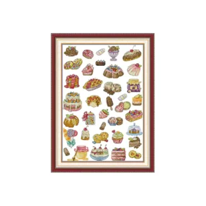 J773 Pre-Printed Cross-Stitch Kit