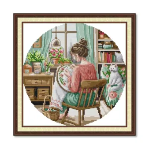 RA721 Pre-Printed Cross-Stitch Kit