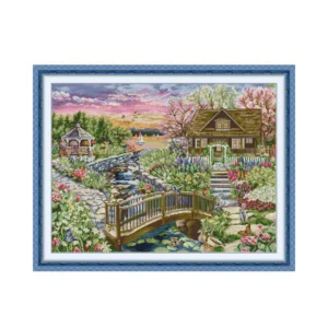 FA525 Pre-Printed Cross-Stitch Kit